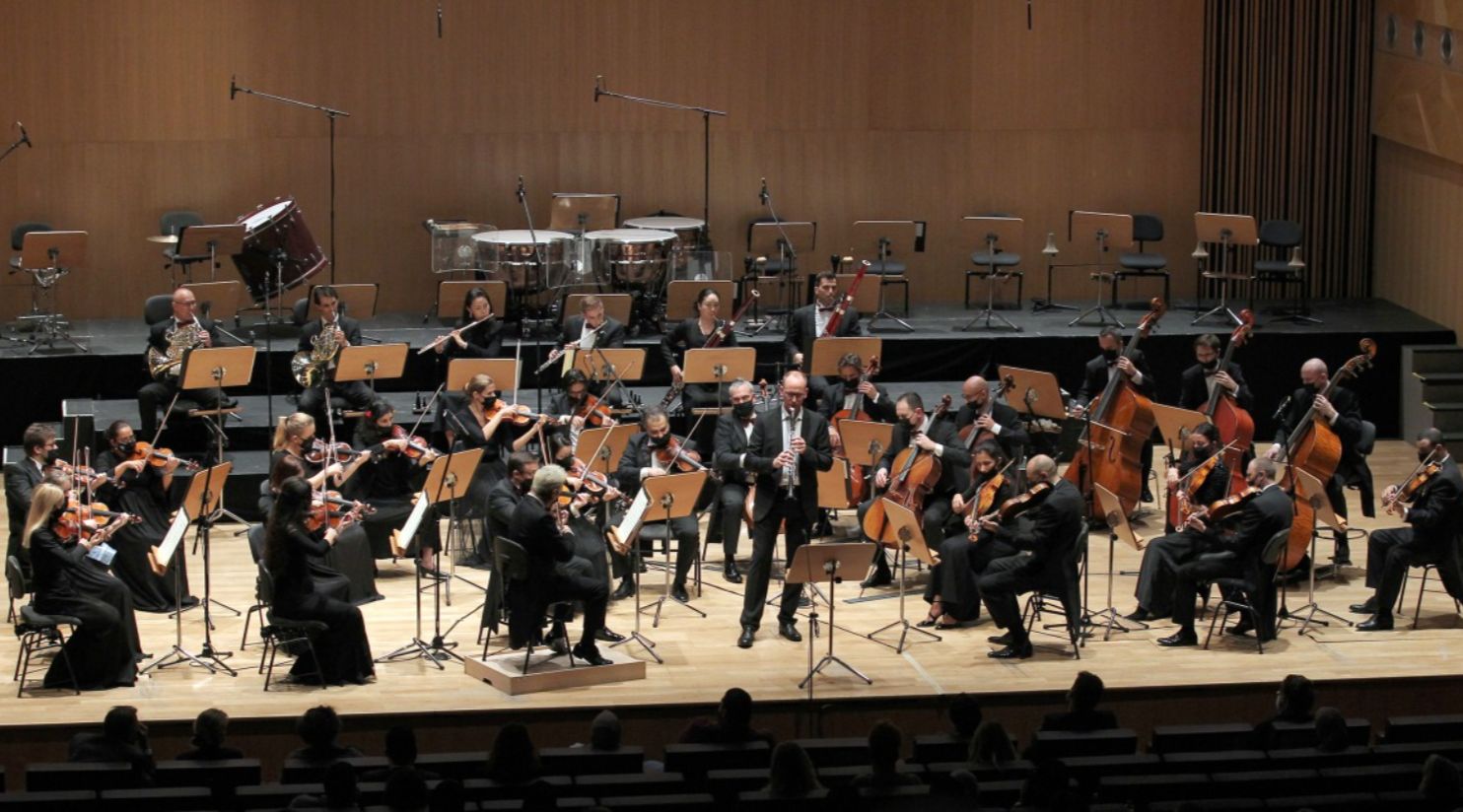 Large orchestral concert production